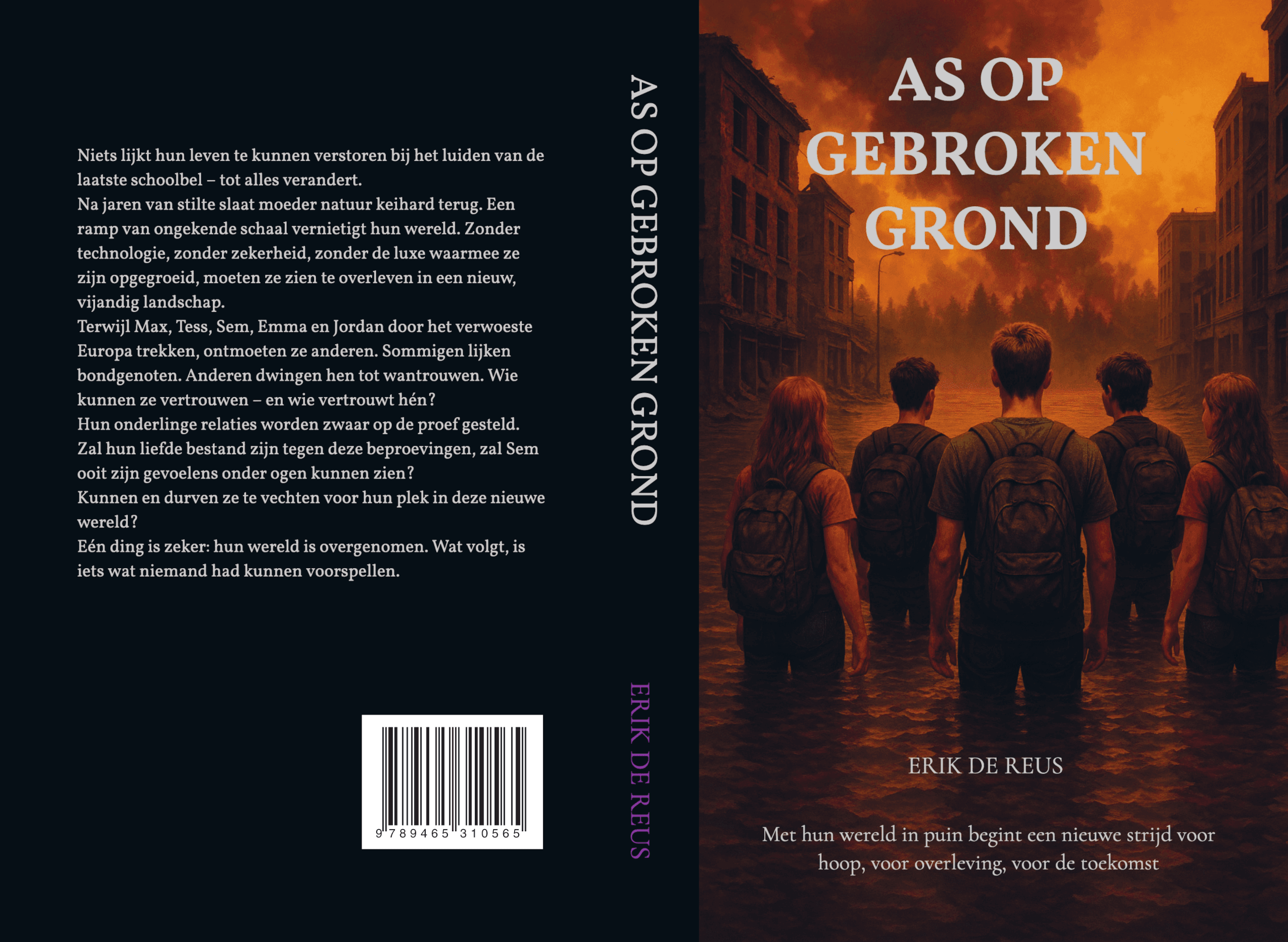 Nieuwste roman "As Op Gebroken Grond"